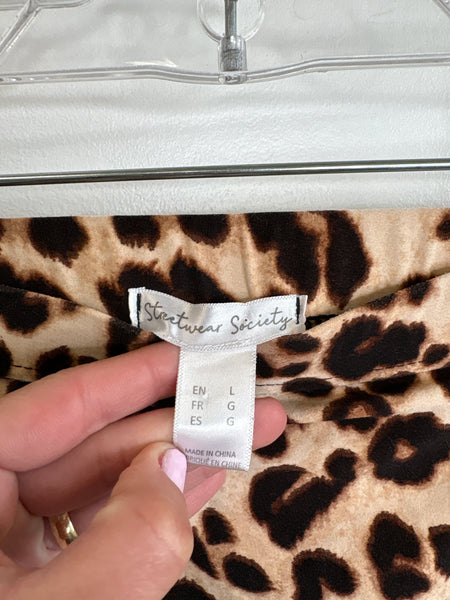 SWS Animal Print Tube Dress (L)