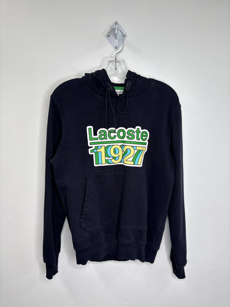 Lacoste Long Sleeve 1927 Graphic Hooded Sweatshirt (S)