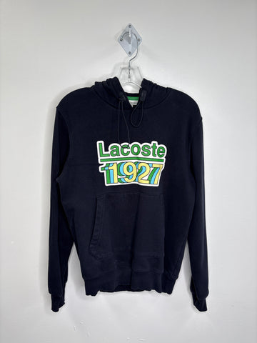 Lacoste Long Sleeve 1927 Graphic Hooded Sweatshirt (S)