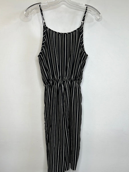 Stripped Romper Dress (M)