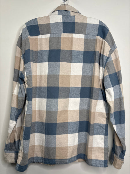 Hollister Plaid Button-Up Top (L)