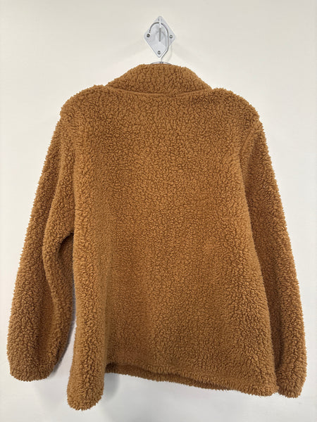 Style & Co Teddy Quarter Zip Sweater (XL)