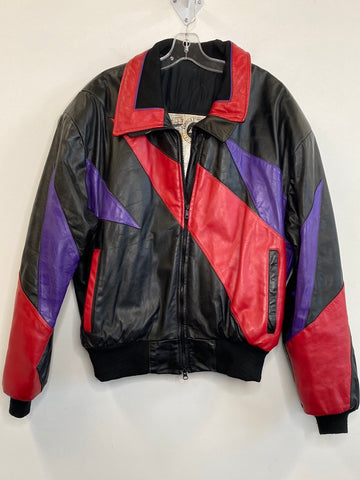 Vintage Bristol Leather Bomber Jacket (L)