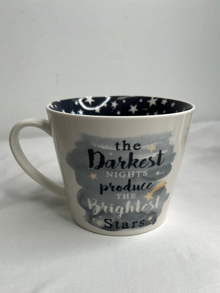 Cooksmart The Darkest Nights Produce The Brightest Stars Ceramic Mug