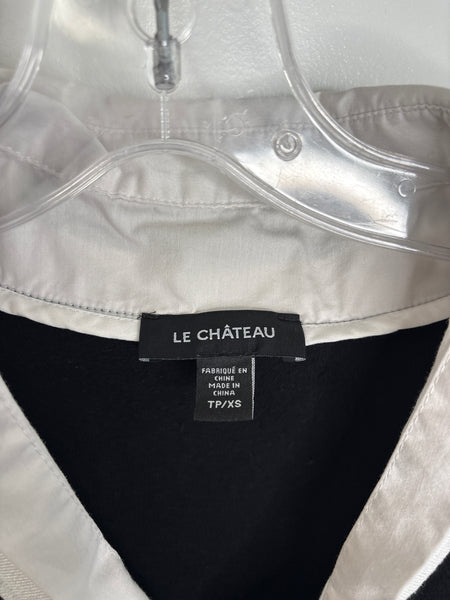 Le Chateau Faux Layered Polo Sweater (XS)