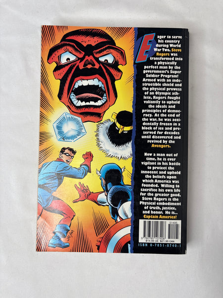 Vintage Marvel Comics Essentials Captain America Vol. 1