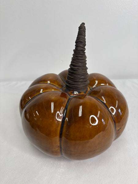 Ceramic Large Pumpkin