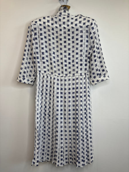 Retro Petites By Demaro Paterned Midi Dress (7/8)