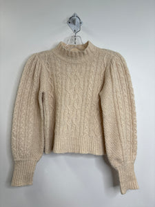 London Kaye Cable Knit Sweater (S)