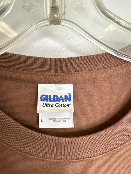 Ketchikan Alaska Grizzly Bear Cotton Graphic Tee (L)