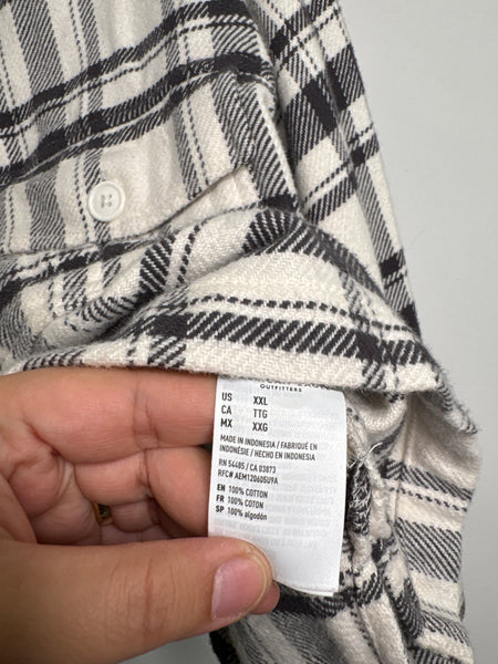 American Eagle Checkered Cropped Top (XXXL)