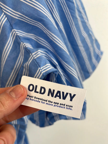 NWT Old Navy Striped Babydoll Maxi Dress (XL)