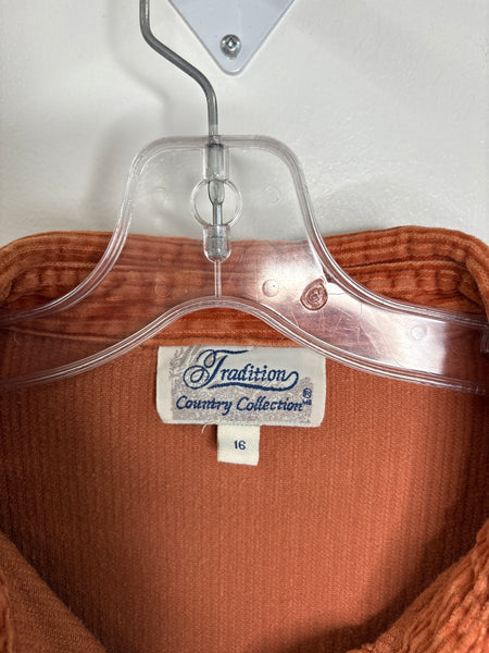 Tradition Country Collection Corduroy Long Sleeve Shirt (16)