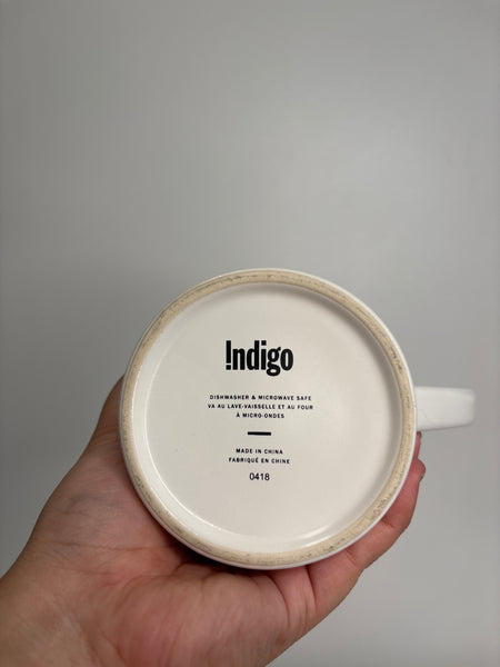 Indigo “S” Ceramic Mug