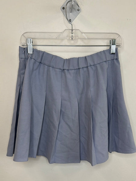 NWT Garage Side Zip Pleated Skirt M)