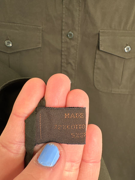 Prada Long Sleeve Button Up Shirt (EU 40)
