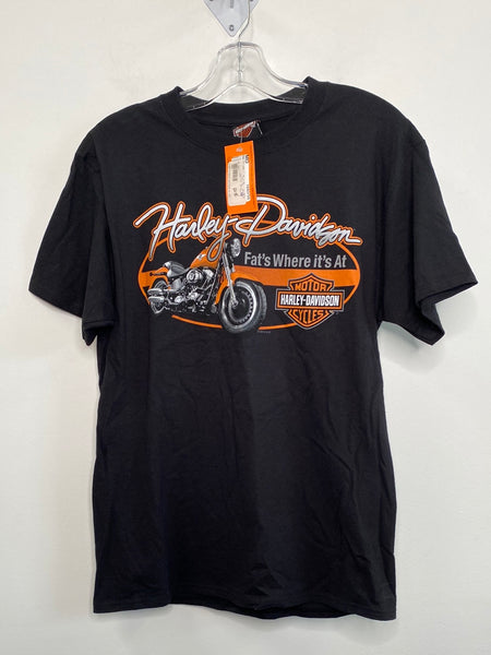 NWT Harley-Davidson Fat’s Where It’s At 2013/2014 Clare’s Timeless Legends  Port Dover, Canada Graphic Tee (M)