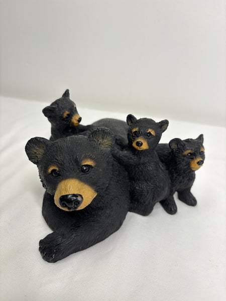 Vintage North American Black Bear Figurine