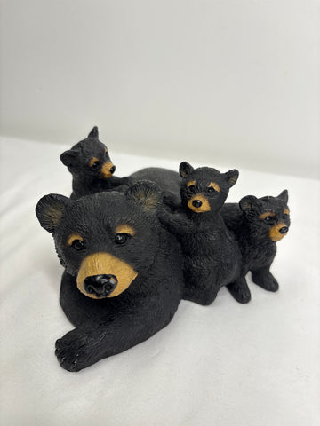 Vintage North American Black Bear Figurine