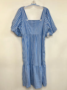 NWT Old Navy Striped Babydoll Maxi Dress (XL)