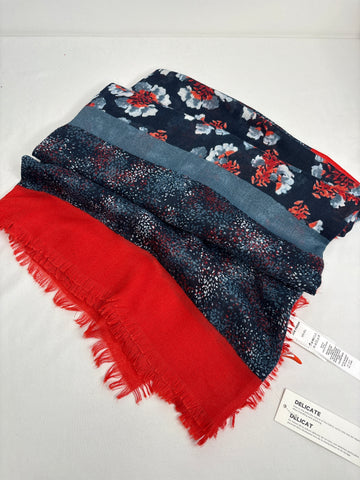 NWT Jo Fresh Floral Printed Scarf