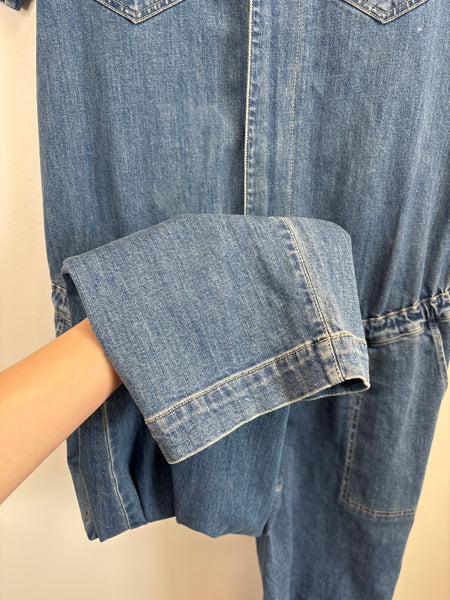 Gap Denim Maternity Jumpsuit (L)