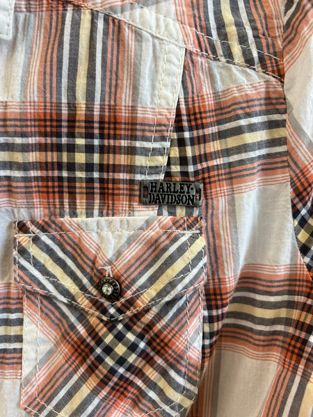 Harley Davidson Plaid Shirt (M)