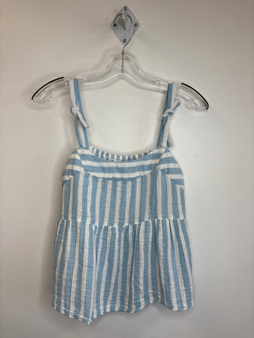 Old Navy Striped Babydoll Cotton Sleeveless Top (S)