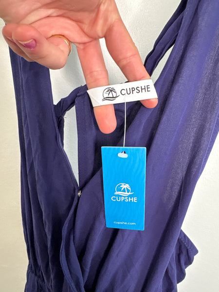 NWT Cupshe Swimwear Cover Up Romper (S)