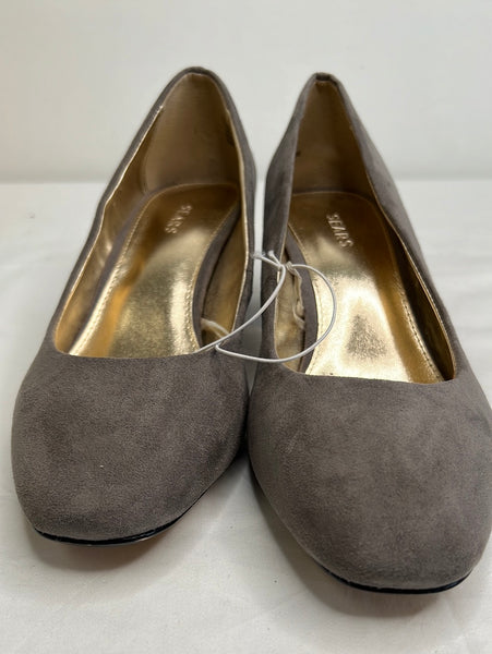 Sears Velvet Kitten Heels Shoes (8)