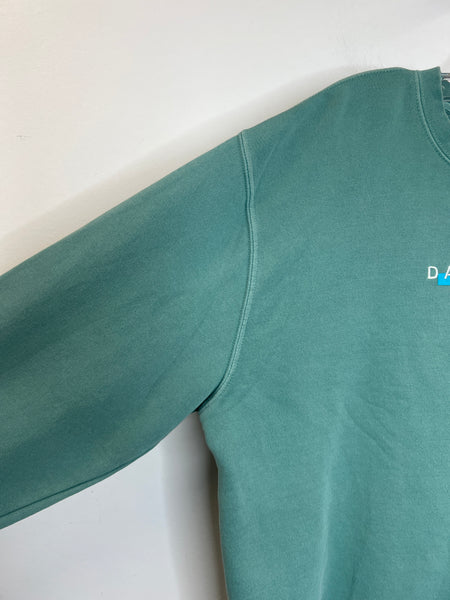 Vlog Squad Mint Green "David's VLog" Crewneck Sweatshirt (L)