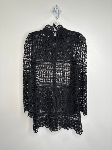Stone Cold Fox Lace Mini Dress (0)
