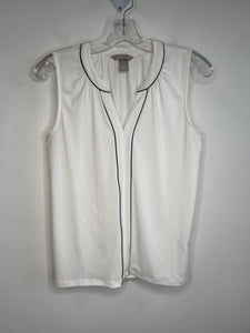 H&M Sleeveless Sheer Blouse (S)