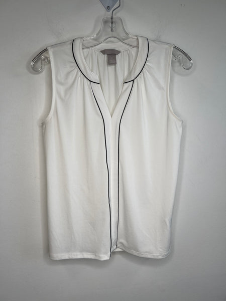 H&M Sleeveless Sheer Blouse (S)