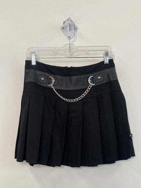 Royal Bones Pleated Skirt (S)