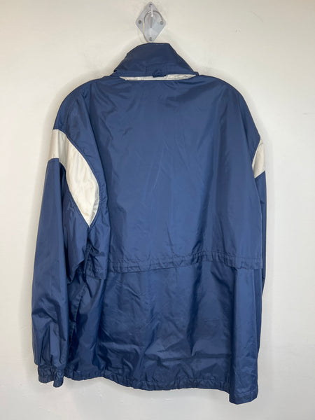 Vintage Nike Navy Anorak Pullover Wind Jacket (L)