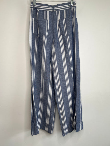 By Anthropologie Striped Wide Leg Pants (0)