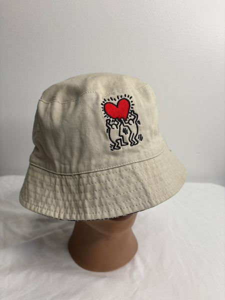 Keith Haring Reversible Double Sided Art Bucket Hat