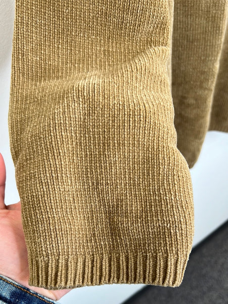 Retro Penningtons Knit Mock Neck Grandma Sweater (2XL)