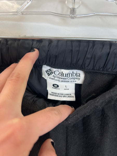 Columbia Black Fleece Sweatpants (L)