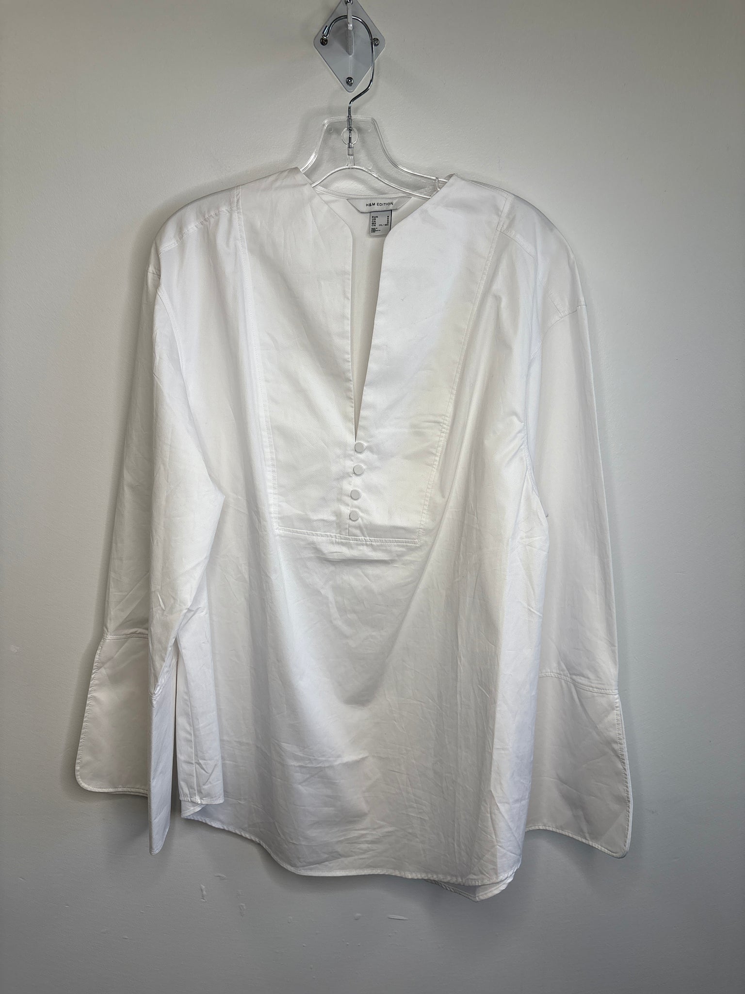 H&M Loose-Fit Tuxedo Shirt (M)