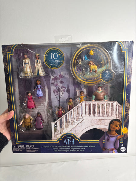 NEW Disney Wish Kingdom of Rosas Character Set