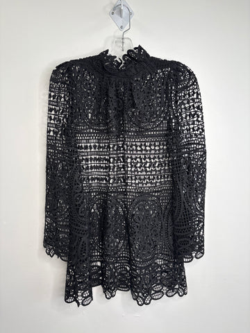 Stone Cold Fox Lace Mini Dress (0)