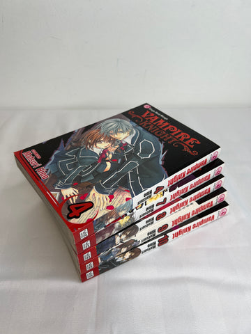 Vampire Knight Volumes 4, 7-10 (Manga)