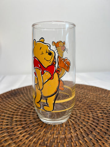 Winnie The Pooh And Tigger Glass