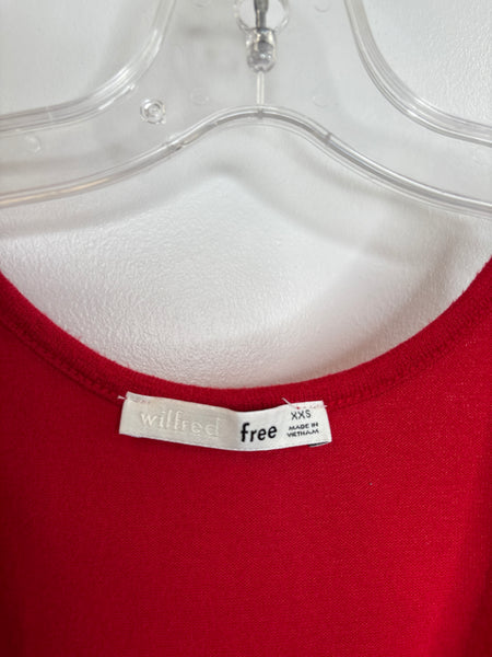 Aritzia Wilfred Free Red Betsy Tank (XXS)