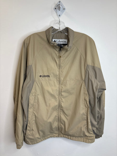 Columbia Windbreaker Zip-Up Jacket (M)