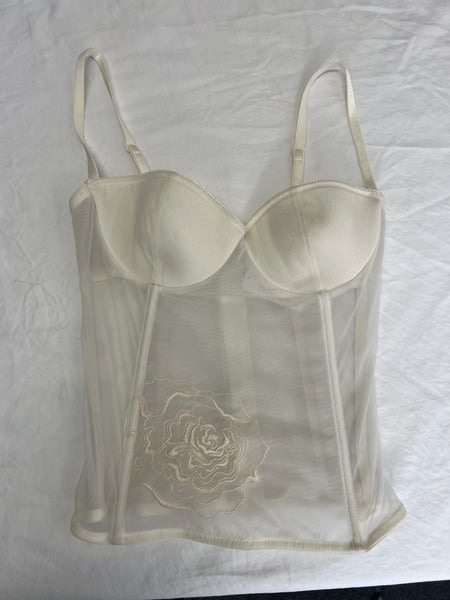 NWT La Senza 2PC Cream Lingerie Set (M)