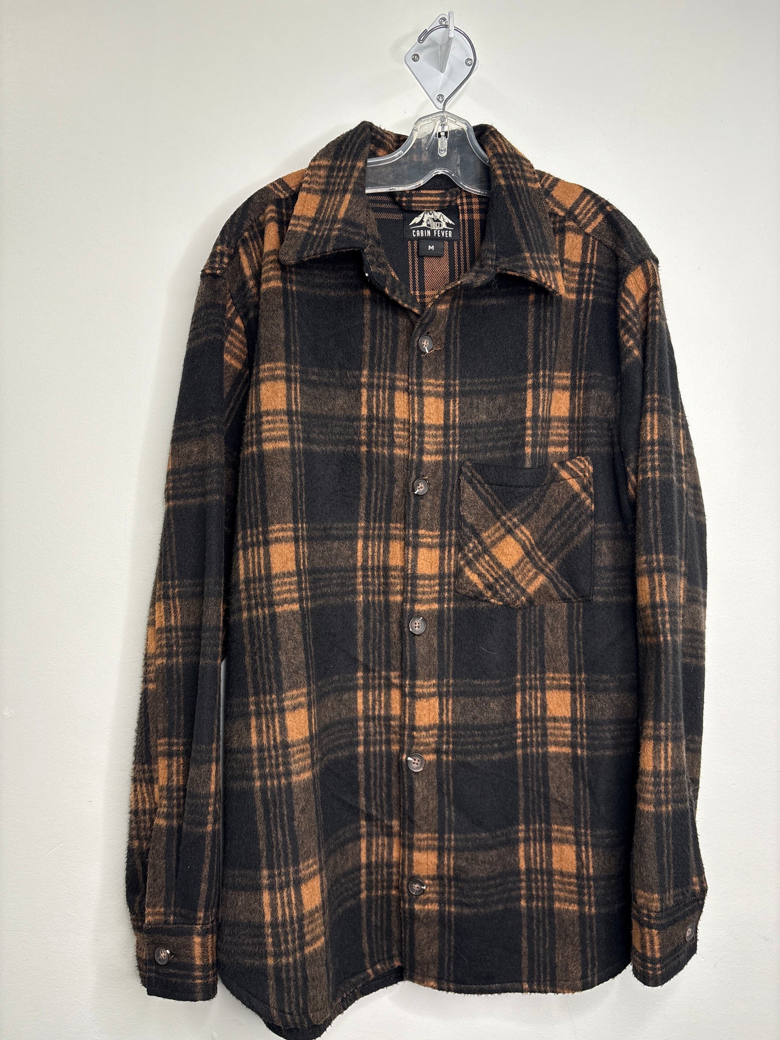 Cabin Fever Plaid Shacket (M)