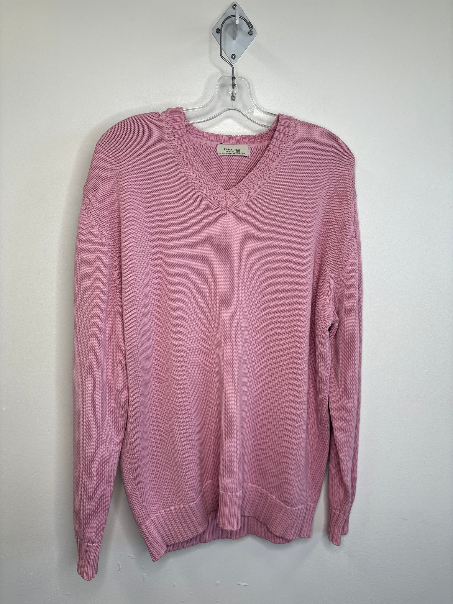 Zara Cotton Knitted Sweater (XL)